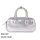 silver designer bag